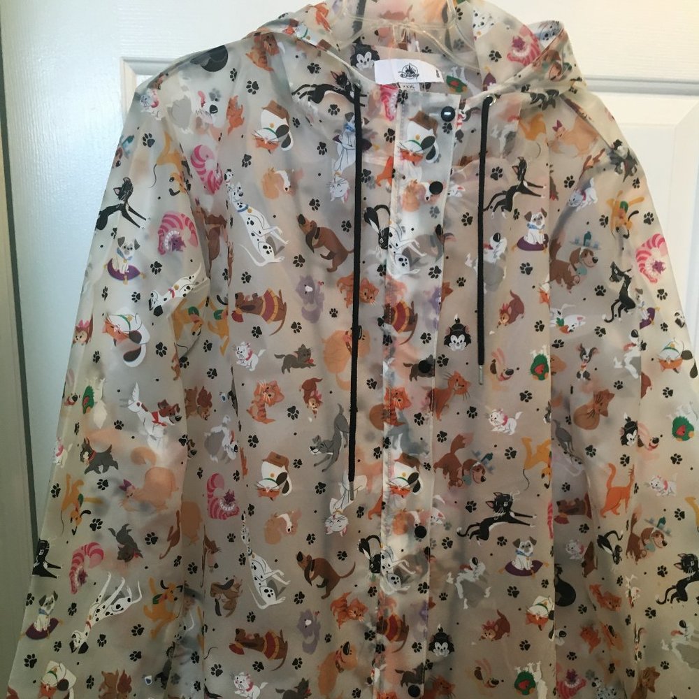 Women's Disney Dogs Rain Jacket/Coat